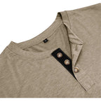 Camicia Henley Classica Logan - Stile Inconfondibile e Comfort Assoluto