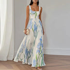 Oriah | Abito Maxi A-Line Floreale - Eleganza e Stile per Ogni Occasione!