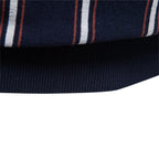 REED | Polo a Strisce Retro con Zip - Stile Unico e Comfort Incredibile!