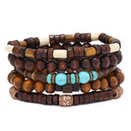 NOEMI™ | Set di bracciali bohémien con perline – Stile naturale ed eleganza senza tempo