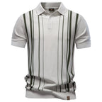 OLIVER | Polo a Righe Verticali - Stile Unico e Comfort Inconfondibile!