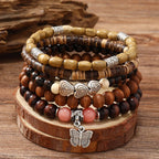 NOEMI™ | Set di bracciali bohémien con perline – Stile naturale ed eleganza senza tempo
