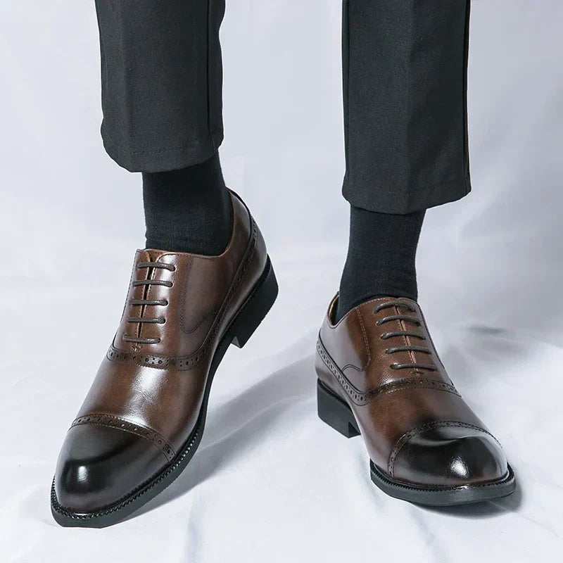Carlos - Eleganti Scarpe Classiche in Pelle per un Stile Senza Tempo