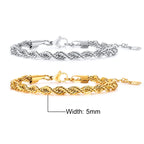 Amara™ | Elegante bracciale intrecciato