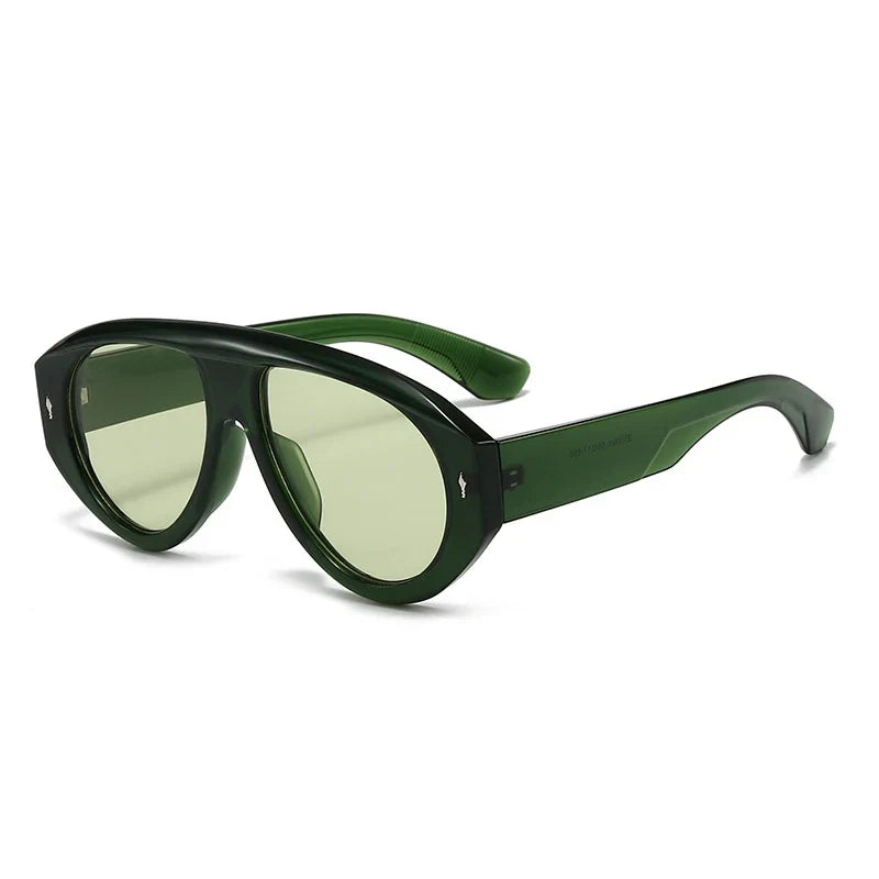 NAPOLI | Occhiali da Sole Aviator Chunky - Stile Unico per un'Eleganza senza Tempo!