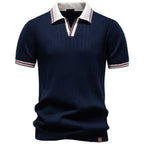 LUCA | Polo Elegante con Collo a Contrasto - Stile Unico per Ogni Occasione!