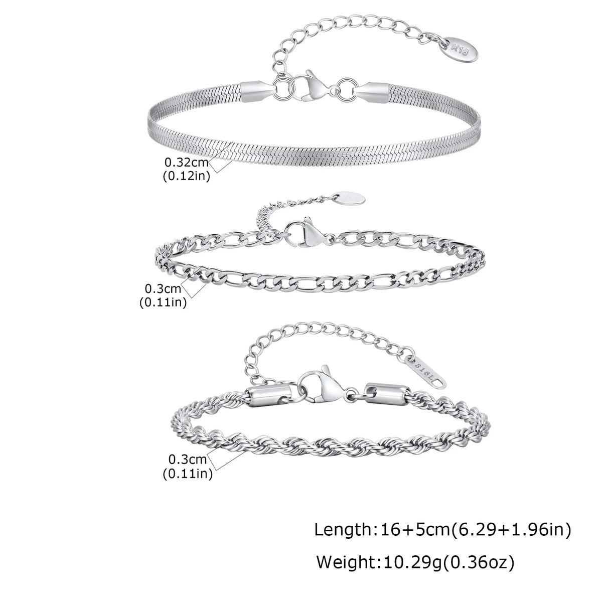 Matteo™ | Set di bracciali minimalisti da uomo