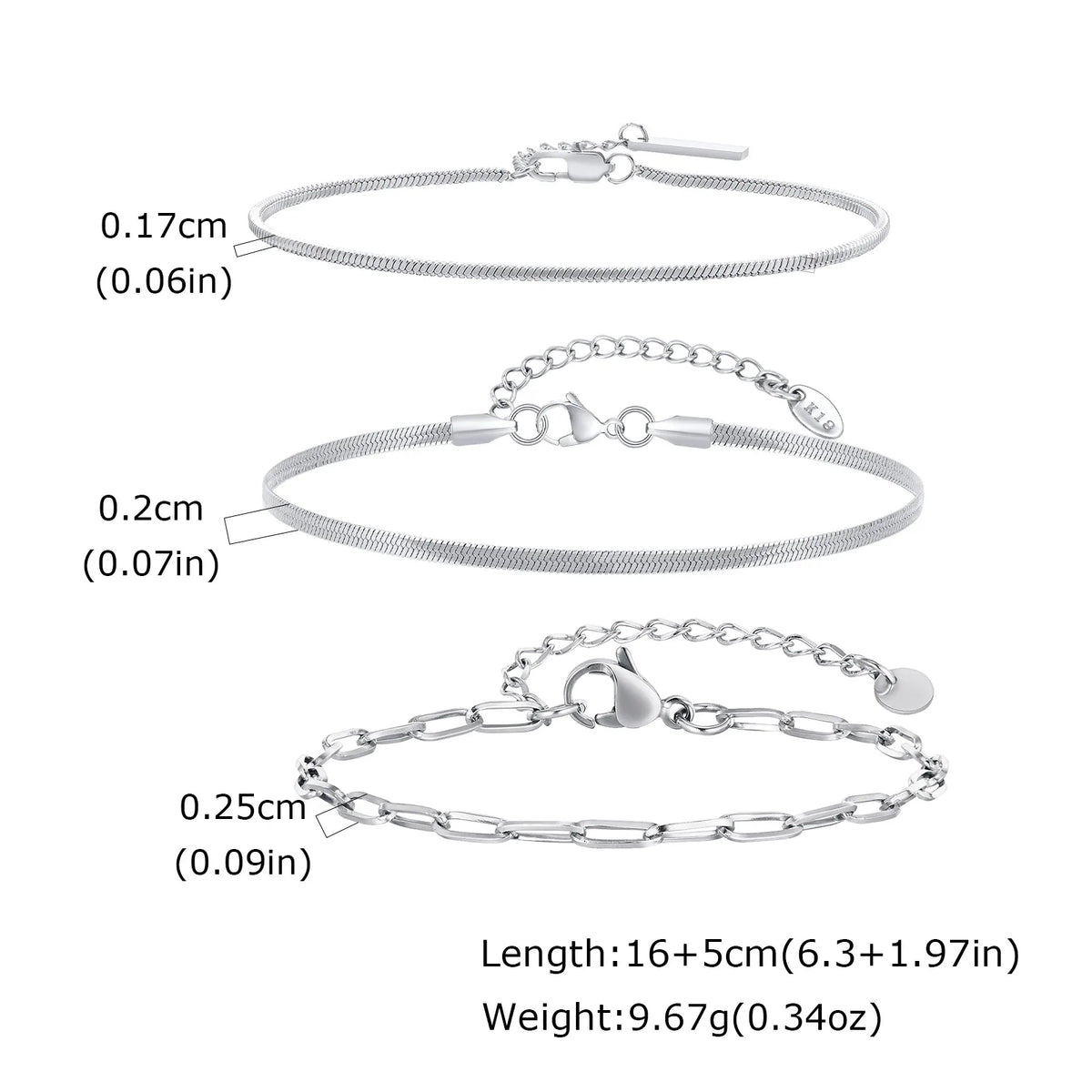 Matteo™ | Set di bracciali minimalisti da uomo