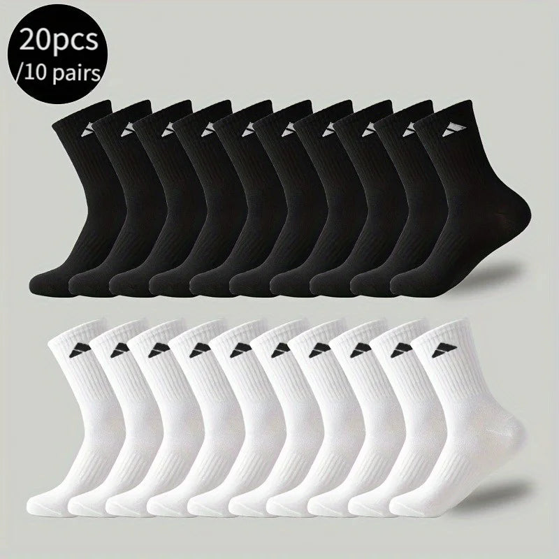 TULLIO™ | Calzini sportivi premium – Comfort traspirante per tutti i giorni (20 paia)