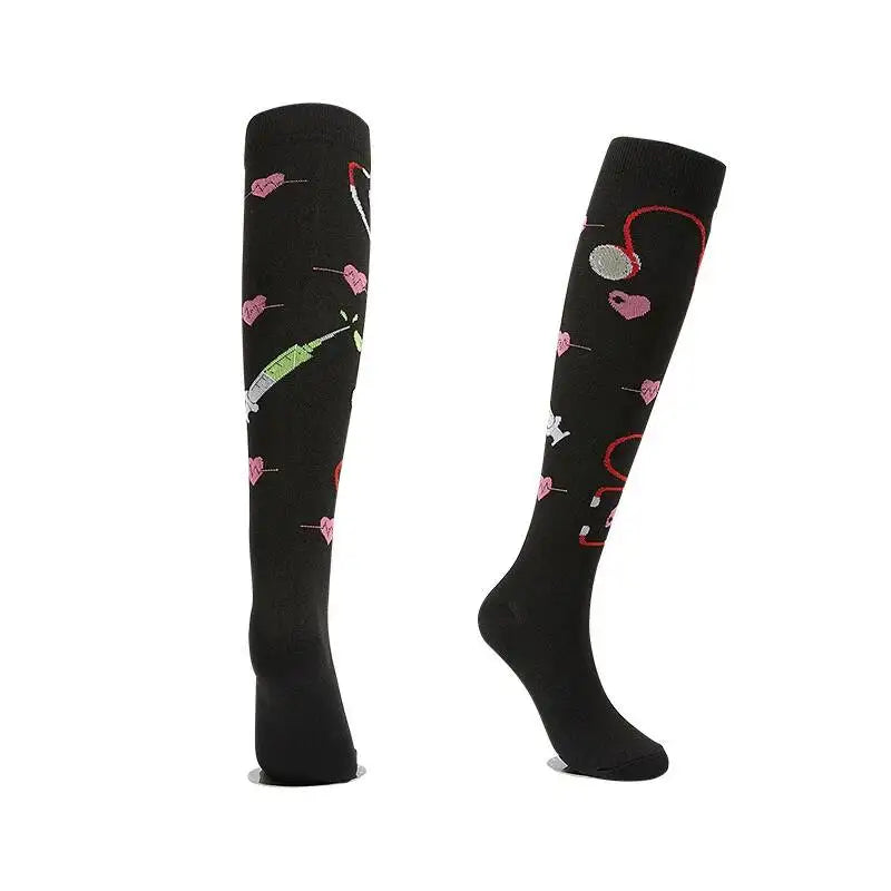 VITTORIA™ | Calze a compressione – Comfort, sostegno e fantasie alla moda