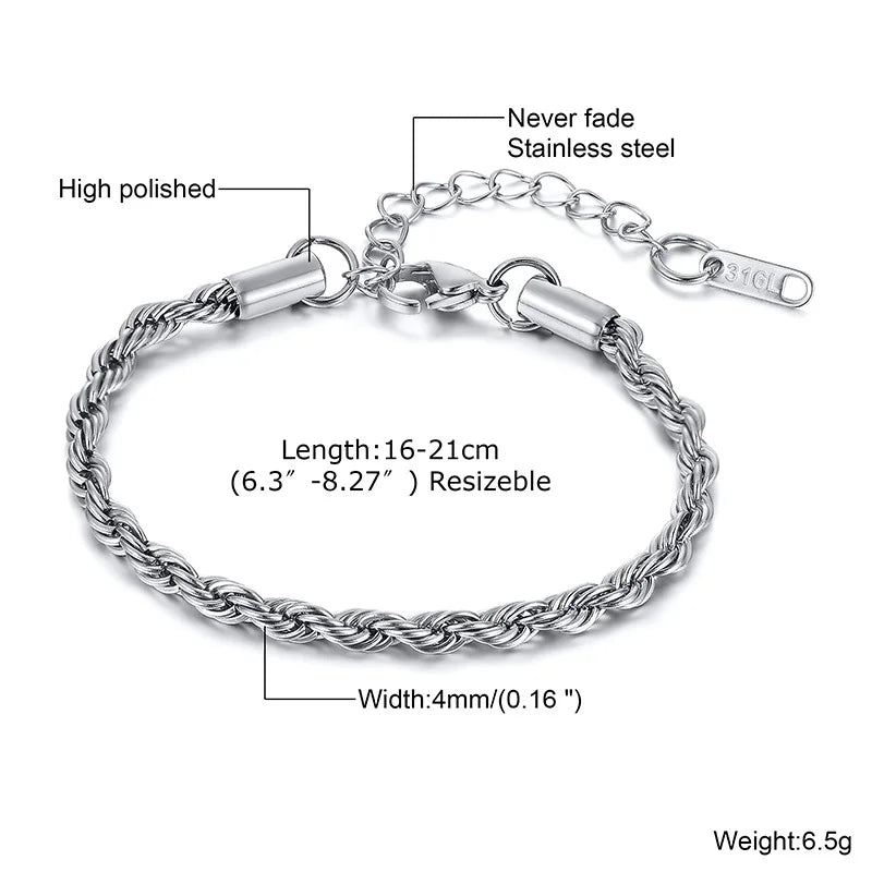 Amara™ | Elegante bracciale intrecciato