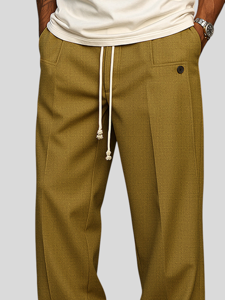 Edgar - Pantaloni Eleganti da Uomo con Corda: Stile e Comfort per Ogni Occasione