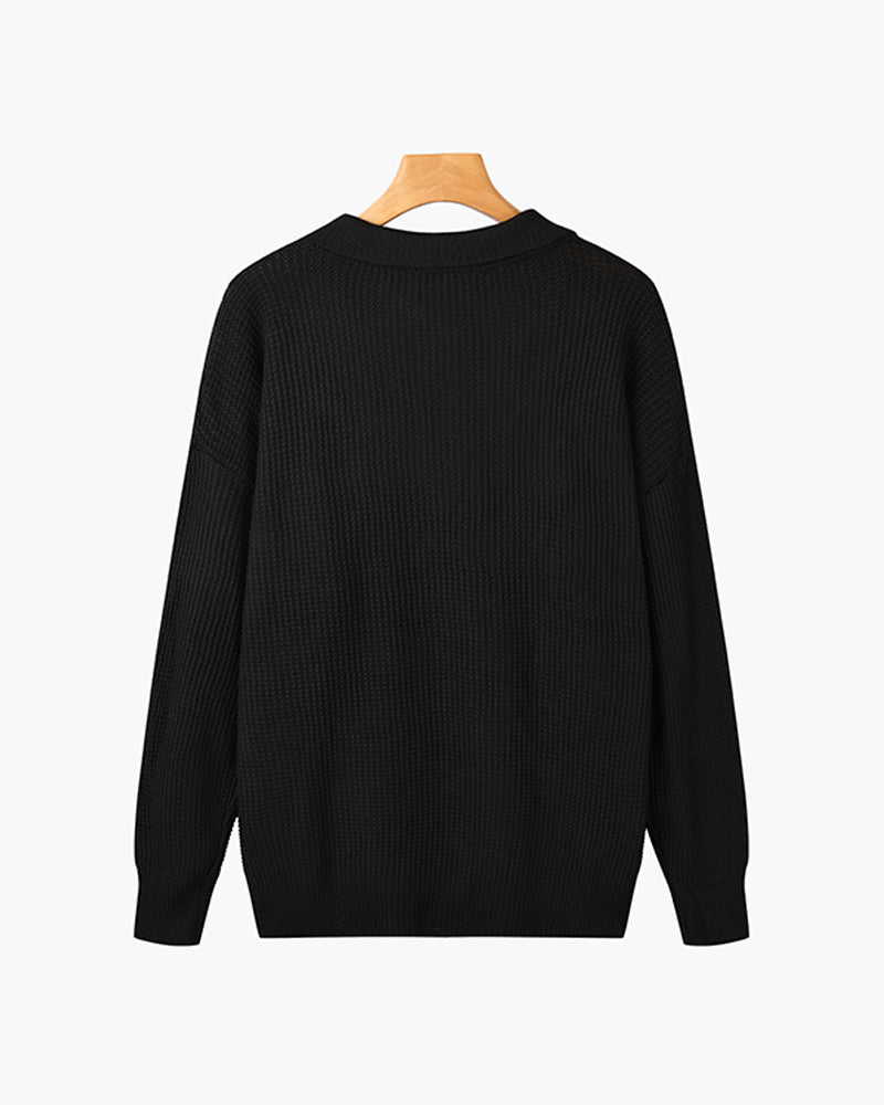 Maglione con Zip GONGJU: Stile e Comfort per Ogni Occasione!