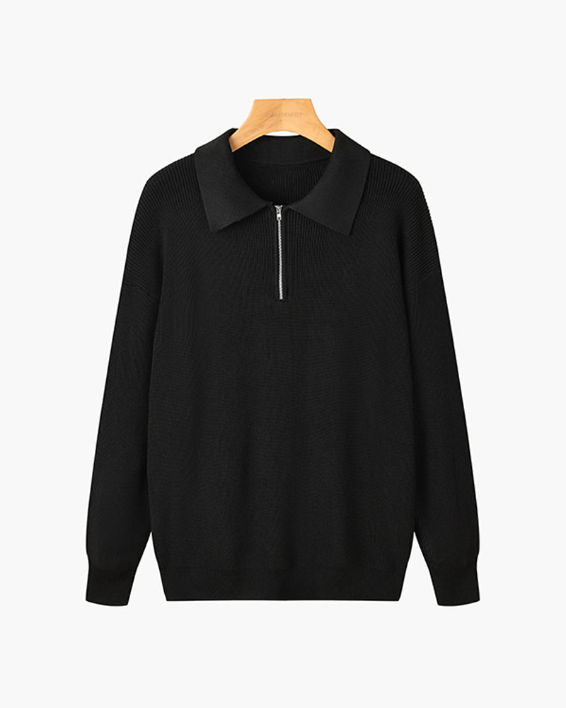 Maglione RASON con Zip: Comfort e Stile per Ogni Occasione!