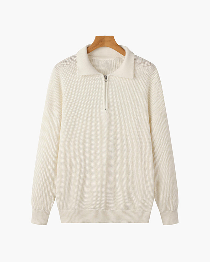 Maglione con Zip GONGJU: Stile e Comfort per Ogni Occasione!
