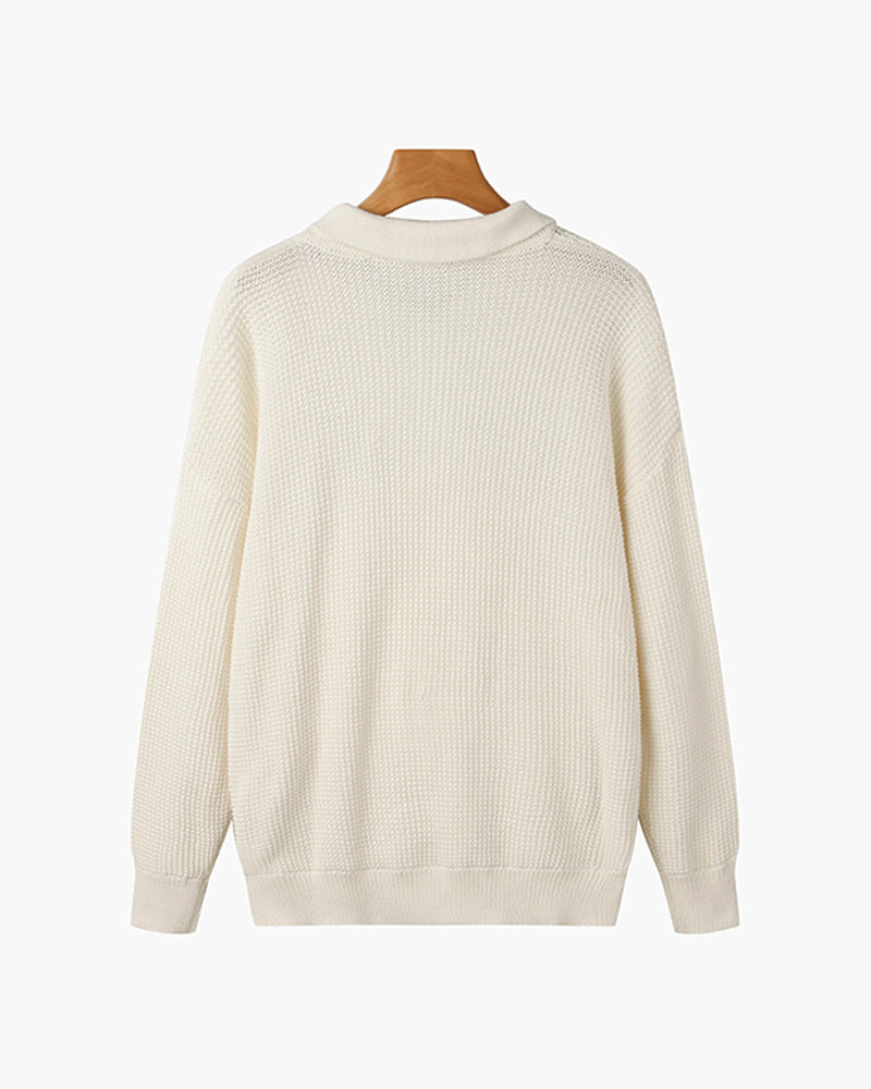 Maglione con Zip GONGJU: Stile e Comfort per Ogni Occasione!