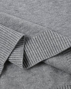 JANGSAN Maglione in Lana Merino con Collo Alto - Eleganza e Comfort per Ogni Occasione