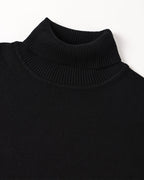 JANGSAN Maglione in Lana Merino con Collo Alto - Eleganza e Comfort per Ogni Occasione