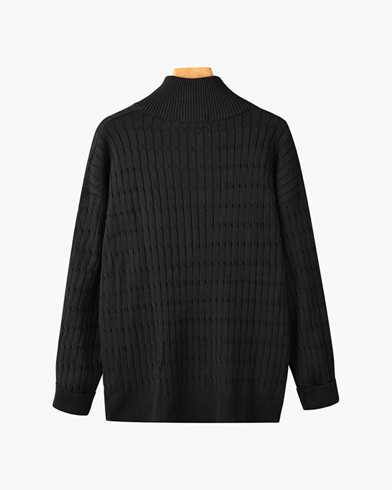 GWANGJU Maglione Mezza Zip: Stile e Comfort per Ogni Occasione!