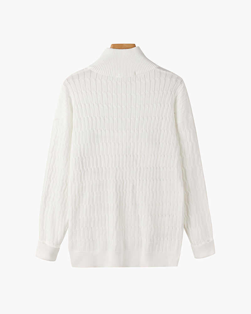 GWANGJU Maglione Mezza Zip: Stile e Comfort per Ogni Occasione!