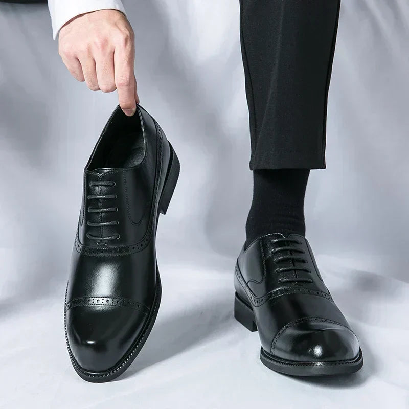 Carlos - Eleganti Scarpe Classiche in Pelle per un Stile Senza Tempo