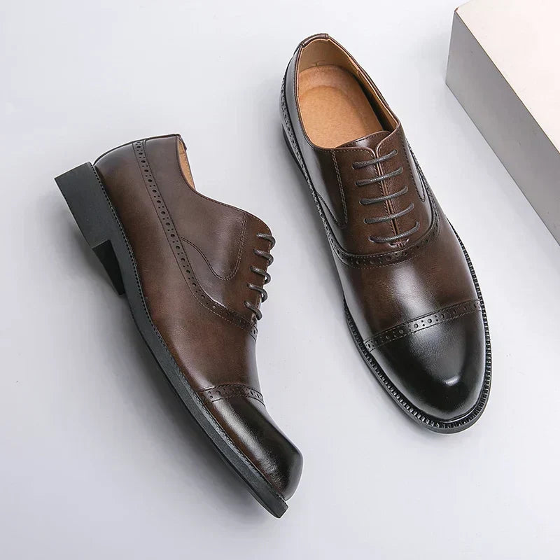 Carlos - Eleganti Scarpe Classiche in Pelle per un Stile Senza Tempo