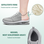 Scarpe Comfort SanoWalk - Eleganza Grigia per il Tuo Benessere
