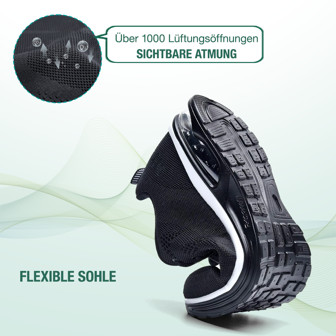 Scarpe Comfort SanoWalk - Eleganza Totale in Nero