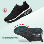 Scarpe Comfort SanoWalk - Eleganza Totale in Nero