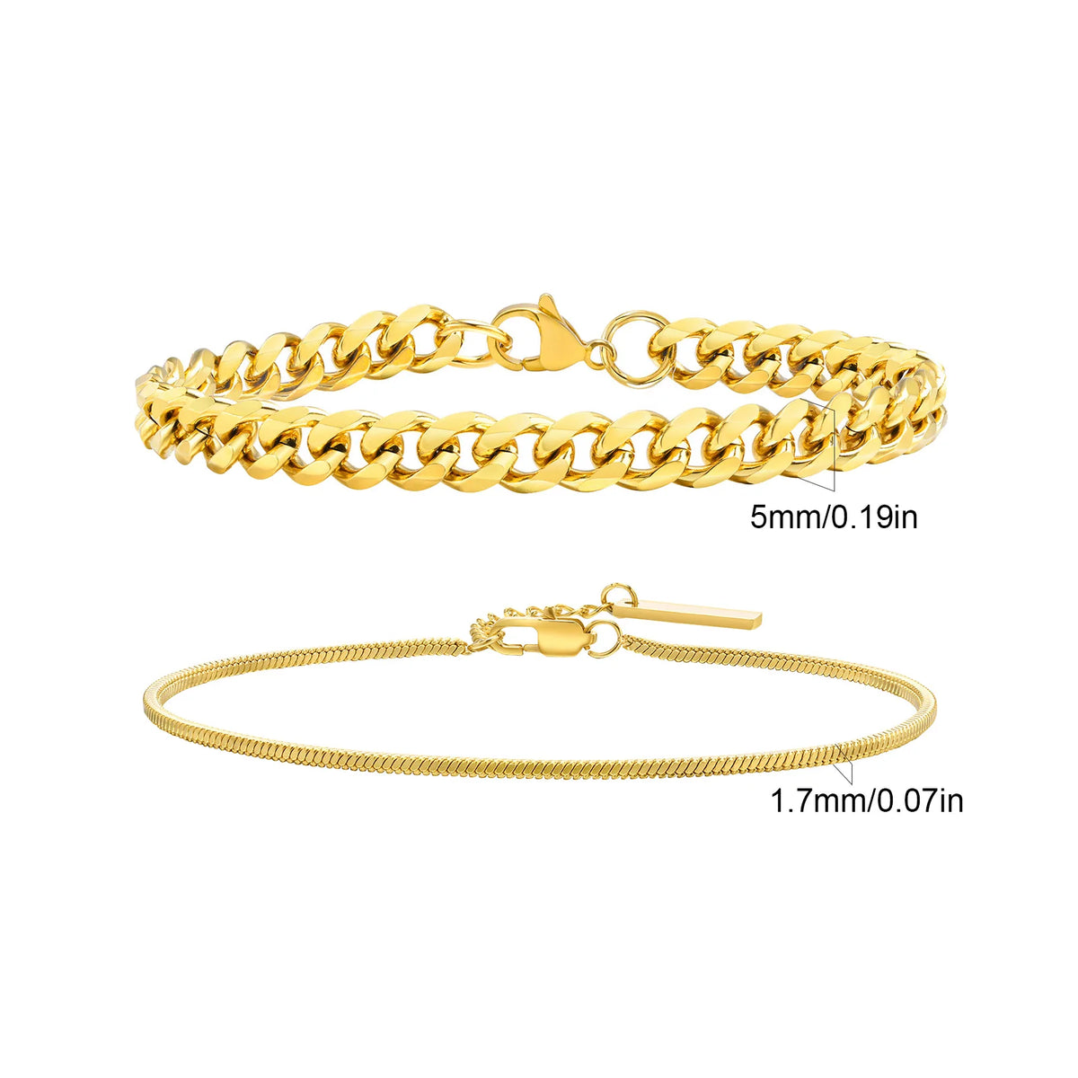 Lorenzo™ | Set di bracciali da uomo senza tempo