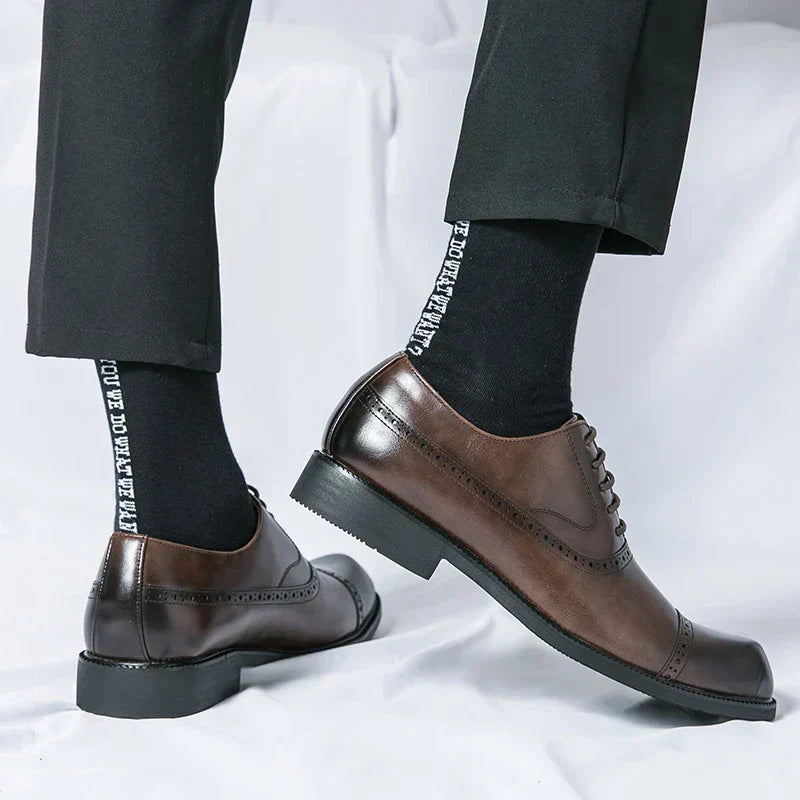 Carlos - Eleganti Scarpe Classiche in Pelle per un Stile Senza Tempo