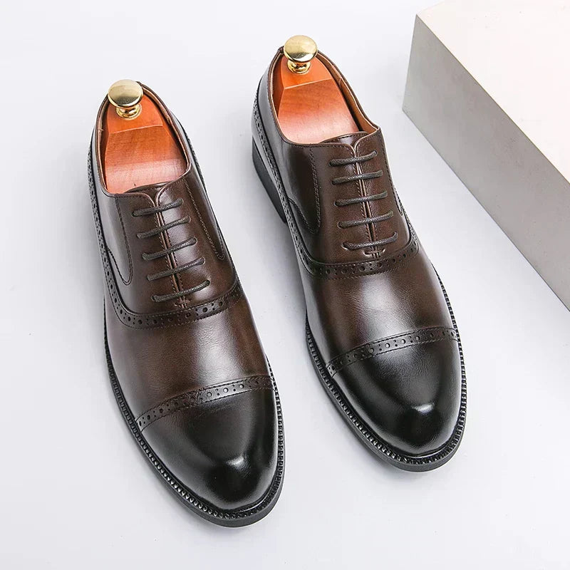 Carlos - Eleganti Scarpe Classiche in Pelle per un Stile Senza Tempo