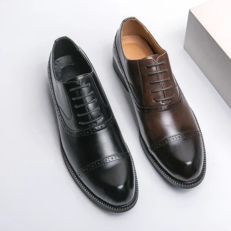 Carlos - Eleganti Scarpe Classiche in Pelle per un Stile Senza Tempo