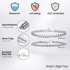 Lorenzo™ | Set di bracciali da uomo senza tempo