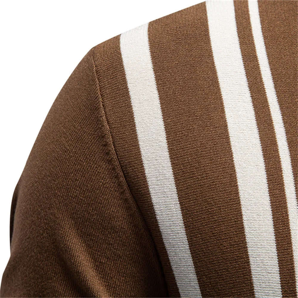 OLIVER | Polo a Righe Verticali - Stile Unico e Comfort Inconfondibile!