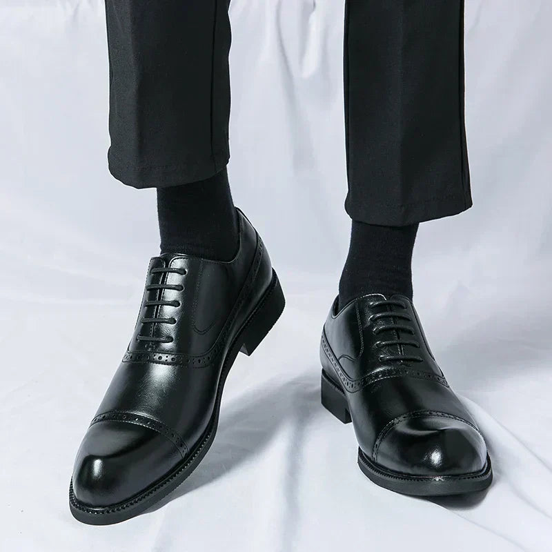Carlos - Eleganti Scarpe Classiche in Pelle per un Stile Senza Tempo