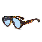 NAPOLI | Occhiali da Sole Aviator Chunky - Stile Unico per un'Eleganza senza Tempo!