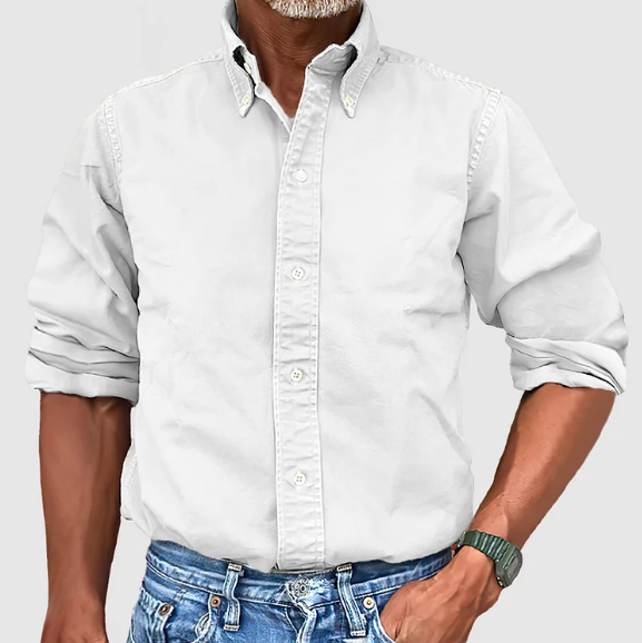 Camicia Renato Elegante a Maniche Lunghe - Stile e Comfort per Ogni Occasione