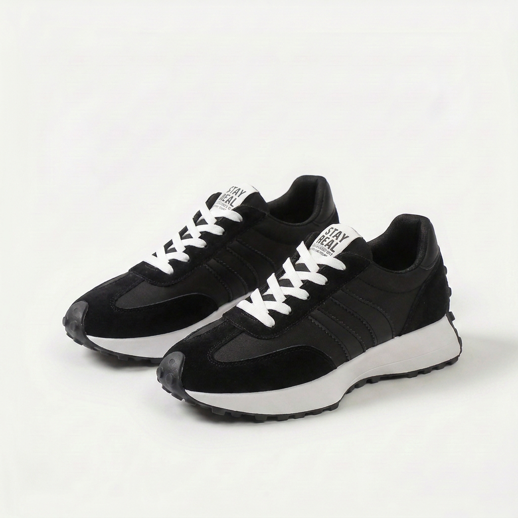 Nova – Sneakers Retro con Plateau e Suola Ammortizzata per il Massimo Comfort