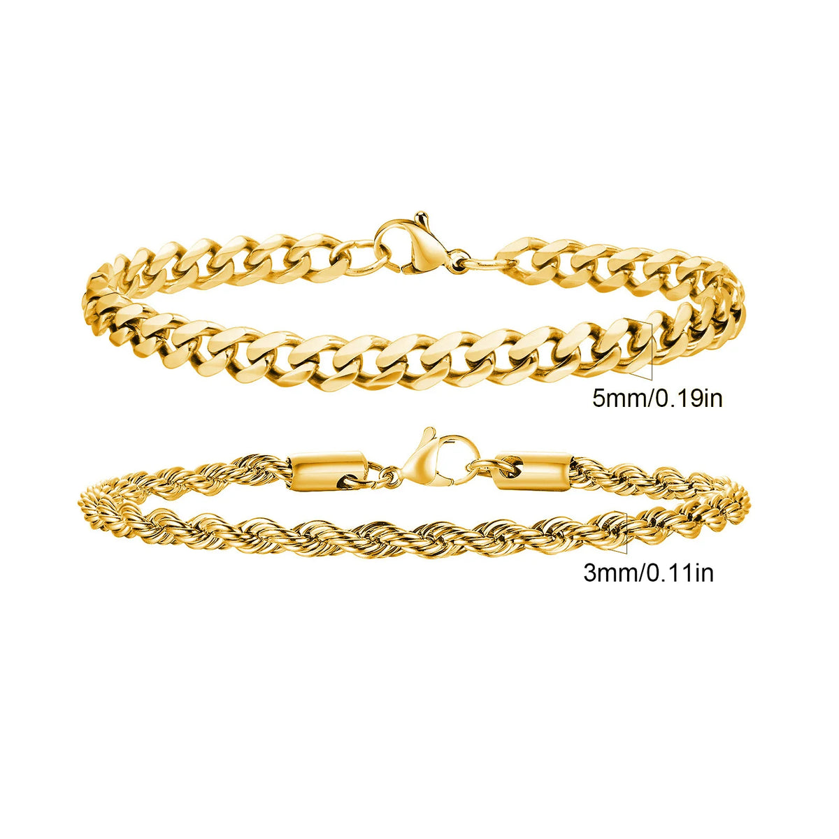 Lorenzo™ | Set di bracciali da uomo senza tempo