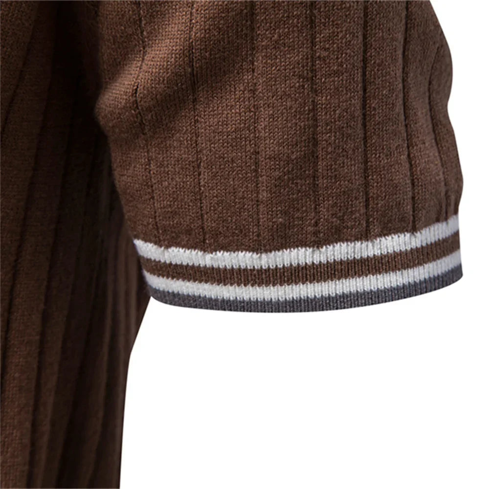 LUCA | Polo Elegante con Collo a Contrasto - Stile Unico per Ogni Occasione!