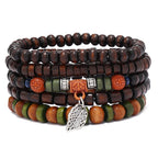 NOEMI™ | Set di bracciali bohémien con perline – Stile naturale ed eleganza senza tempo