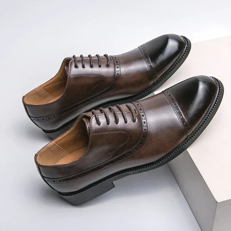 Carlos - Eleganti Scarpe Classiche in Pelle per un Stile Senza Tempo