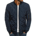 David - Giacca in Cotone Elegante con Motivo a Diamante per uno Stile Unico