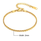 Amara™ | Elegante bracciale intrecciato