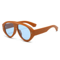 NAPOLI | Occhiali da Sole Aviator Chunky - Stile Unico per un'Eleganza senza Tempo!