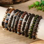 LUDOVICA™ | Set di bracciali bohémien – Perline naturali e stile senza tempo