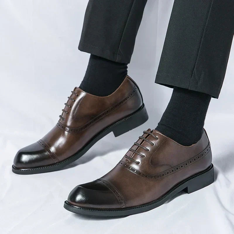 Carlos - Eleganti Scarpe Classiche in Pelle per un Stile Senza Tempo