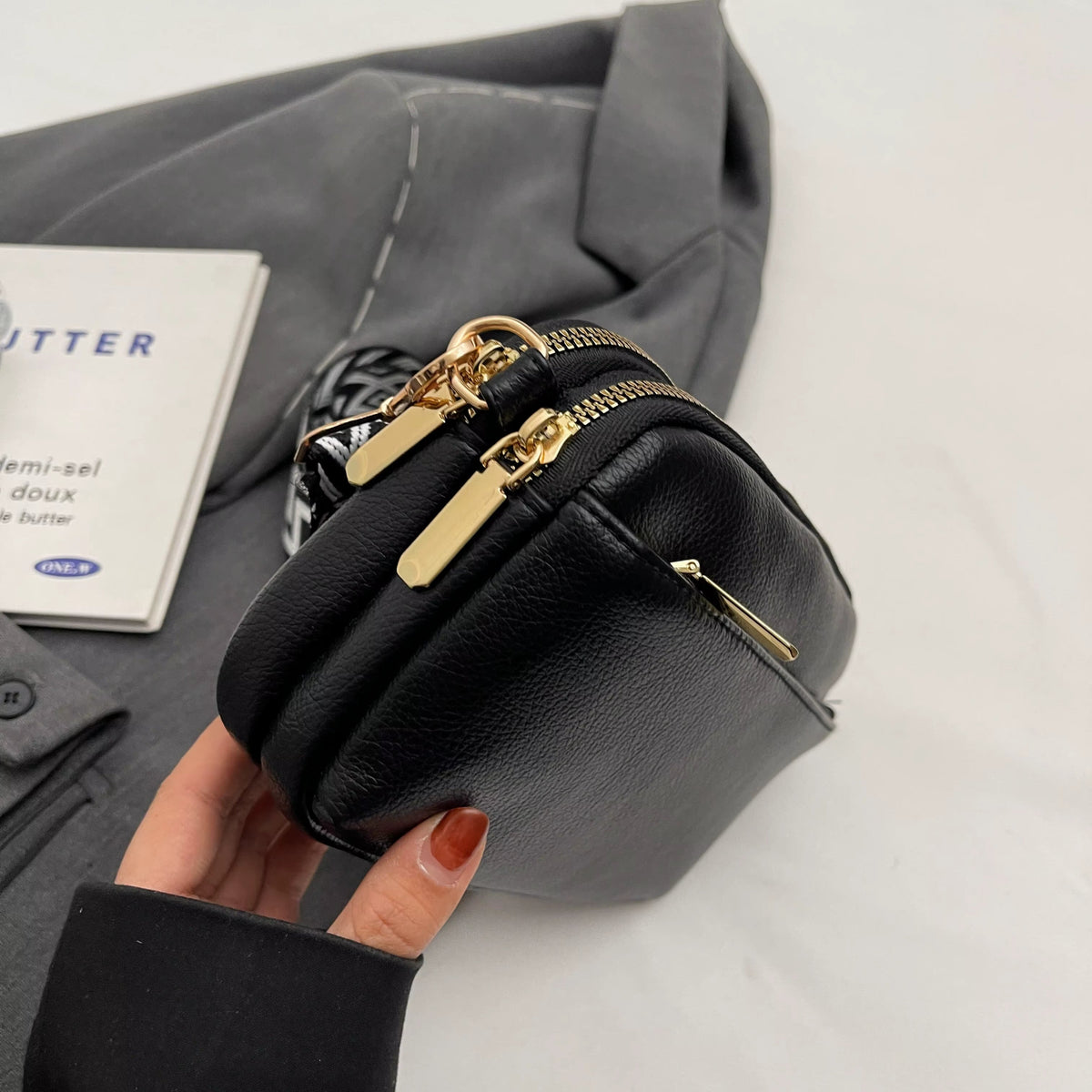 Elena™ | Borsa a tracolla con tracolla intrecciata