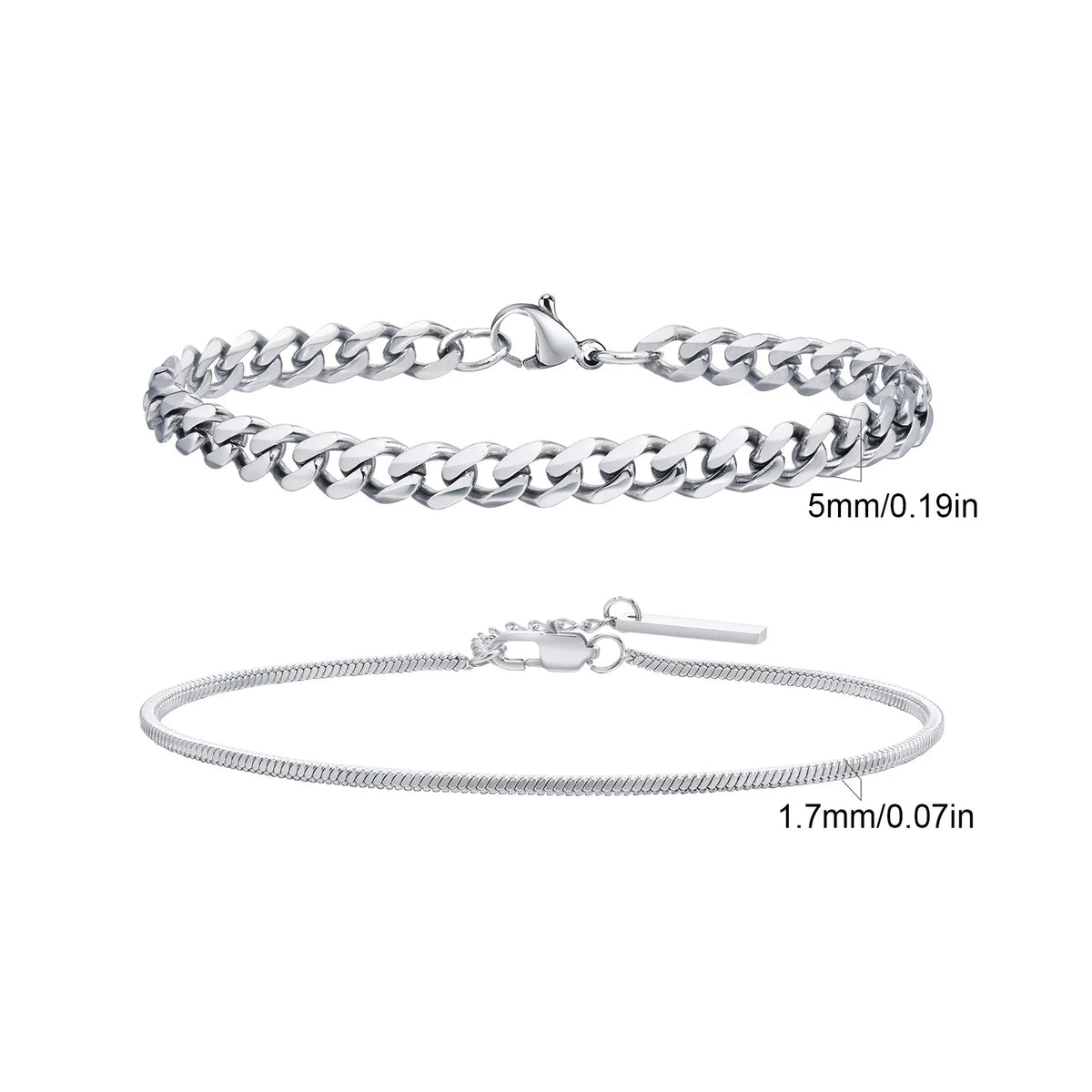 Lorenzo™ | Set di bracciali da uomo senza tempo